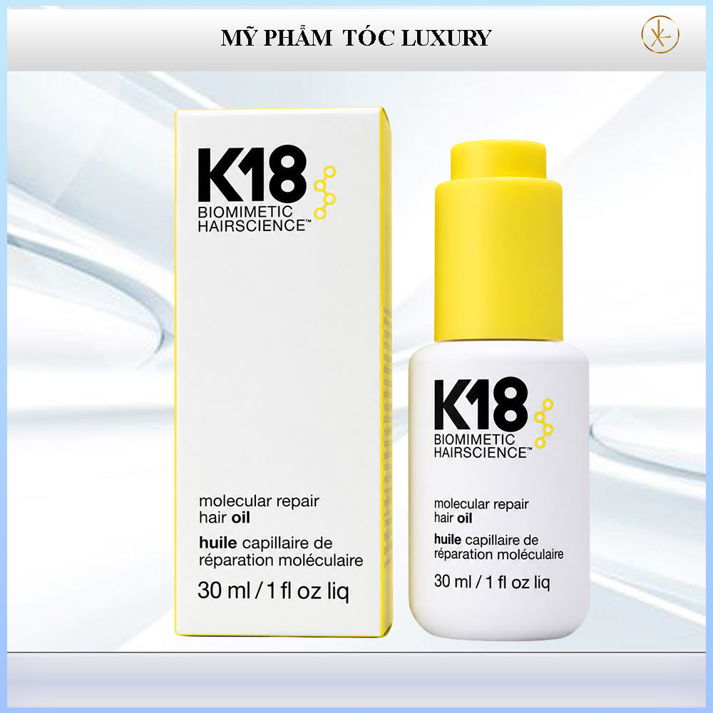 Dầu dưỡng tóc K18 Molecular Repair Hair Oil 30ml/10ml