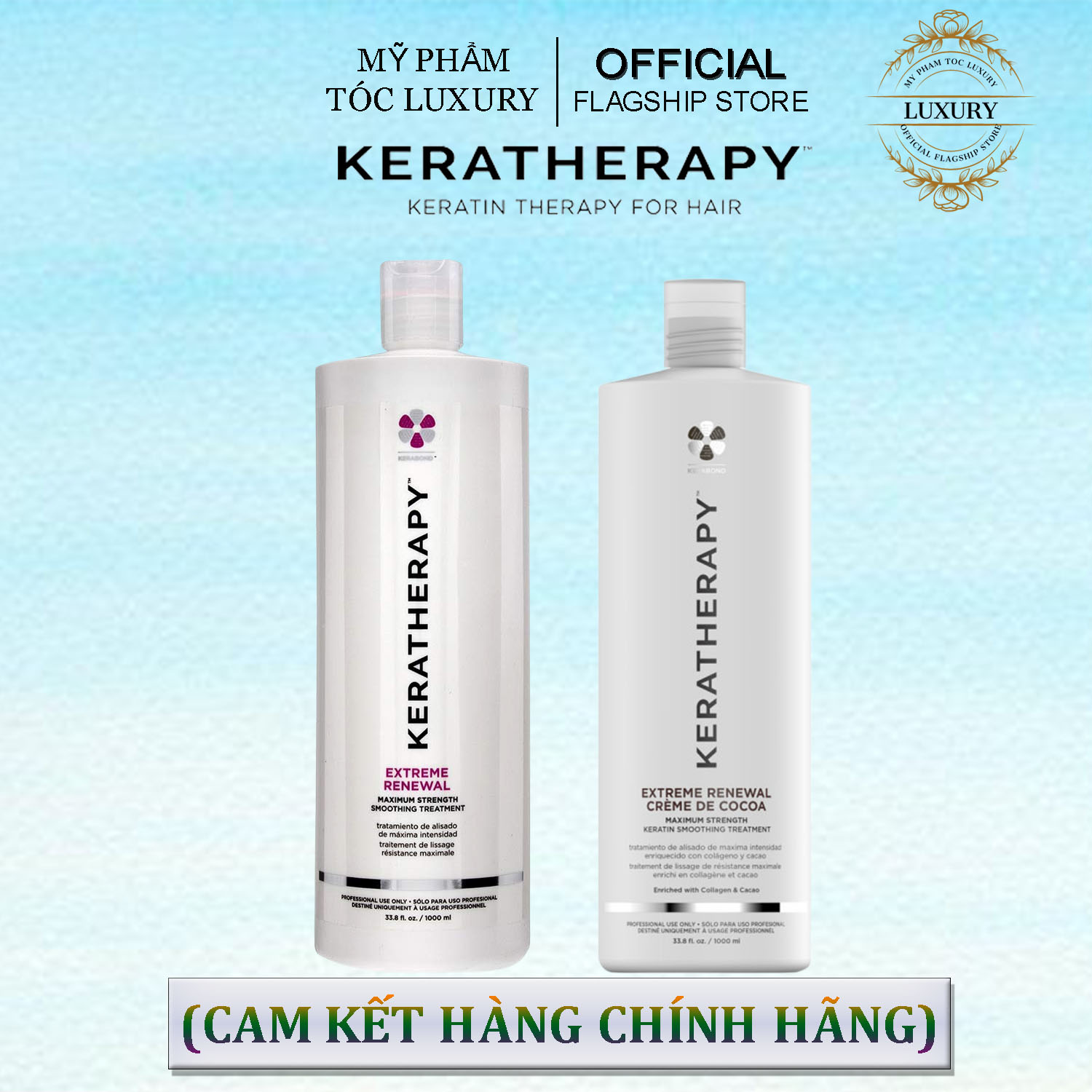 KERATIN PHỤC HỒI TÓC HƯ NÁT KERATHERAPY EXTREME 1000ml