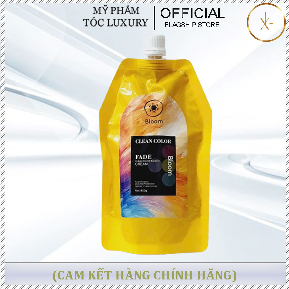 kem bóc màu đen-đỏ-xanh-phủ bóng Bloom 450ml Hàn Quốc