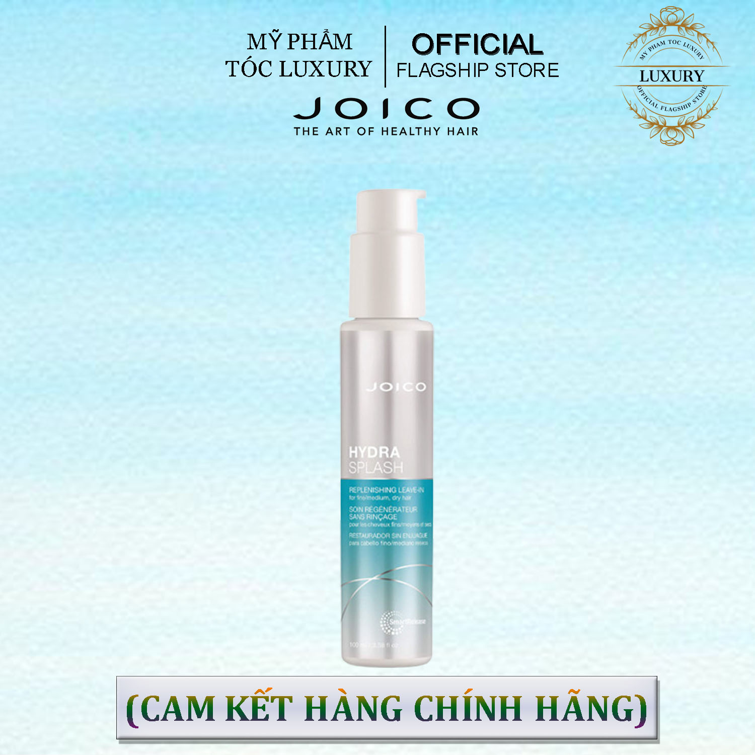 KEM DƯỠNG JOICO HYDRASPLASH CHO TÓC THƯỜNG VÀ MỎNG BỊ KHÔ 100ML