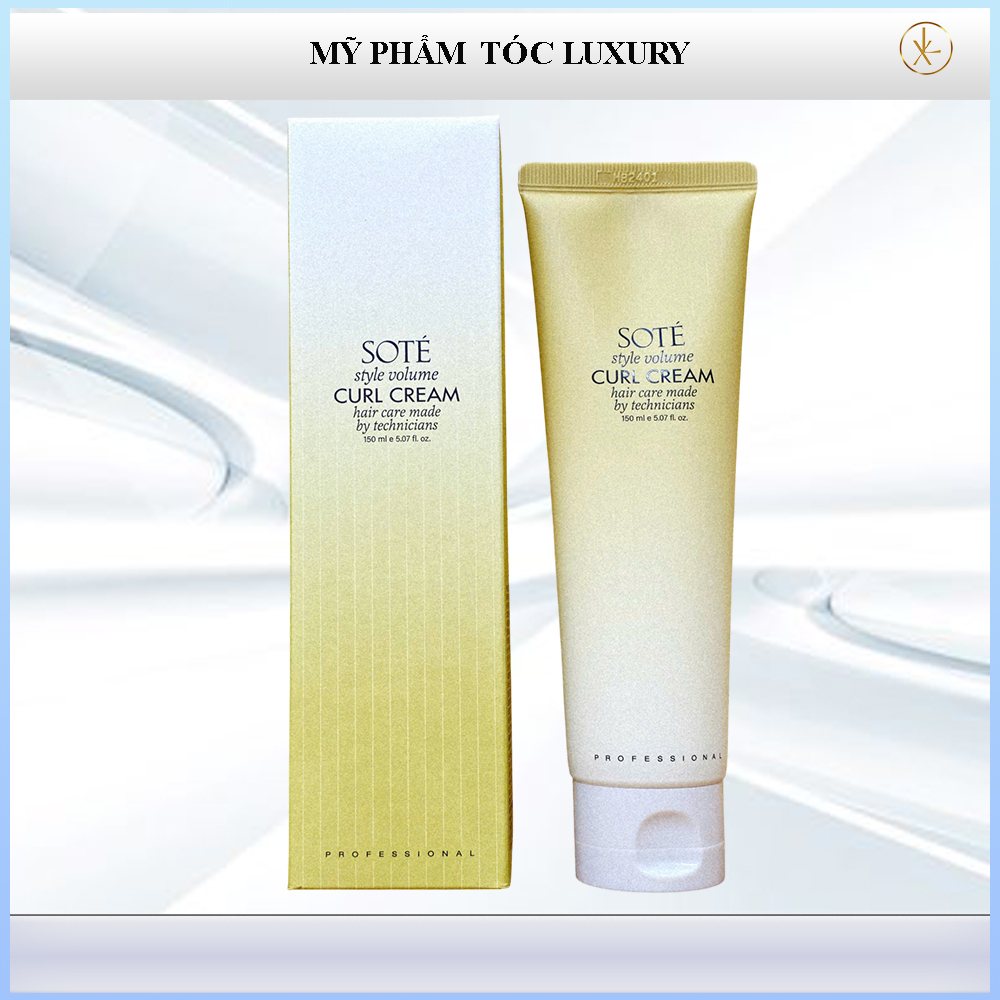 Kem tạo kiểu tóc xoăn Sote Volume Curl Cream - 150ml