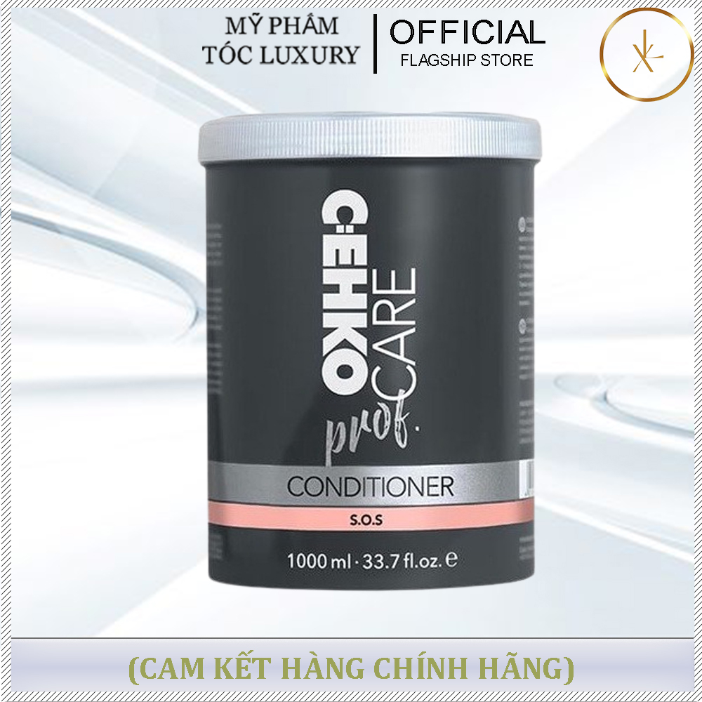 KEM XẢ KHÔ CHO TÓC UỐN CEHKO 1000ML