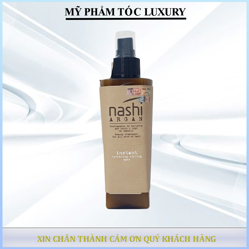 KEM XẢ KHÔ MỀM MƯỢT NASHI ARGAN HYDRATING 150ML
