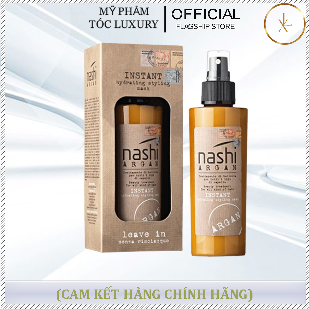 KEM XẢ KHÔ MỀM MƯỢT NASHI ARGAN HYDRATING 150ML