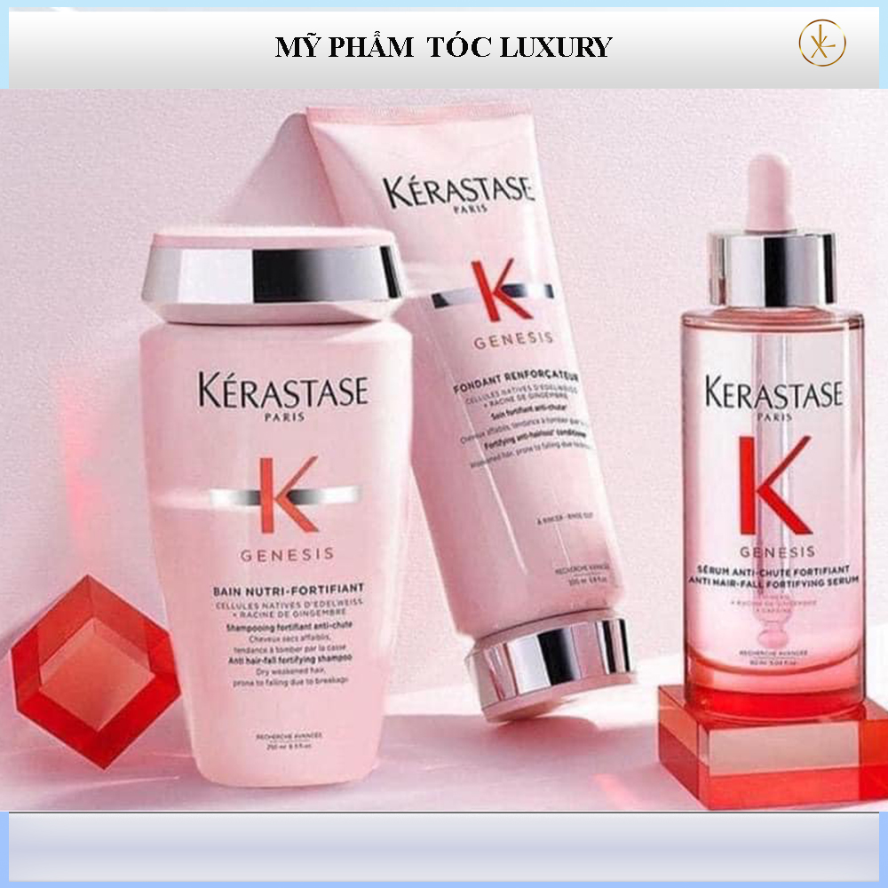 Dầu gội xả chống gãy rụng Kerastase Genesis Bain NutrI 250ML/1000ML Dành cho tóc khô