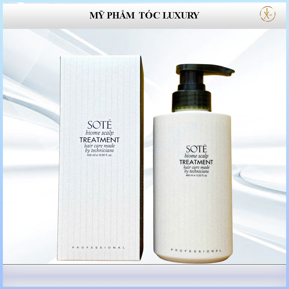 Kem xả dưỡng bóng mềm mượt tóc và da đầu Sote Biome Scalp Treatment - 400ml