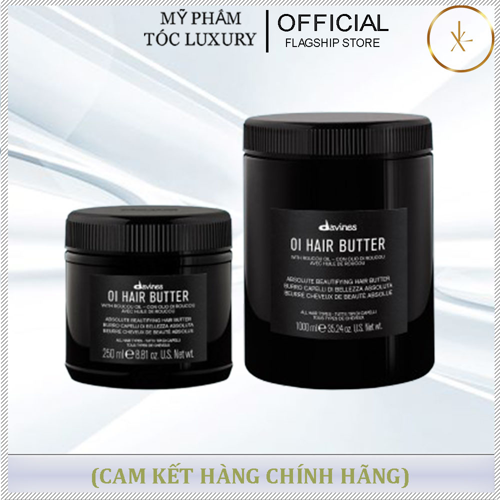 DẦU HẤP PHỤC HỒI HƯ TỔN SÂU DAVINES OI HAIR BUTTER 250ML-1000ml