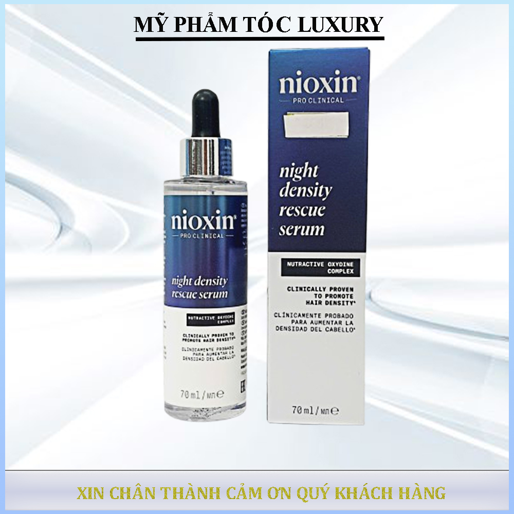 Tinh chất kích mọc tóc Nioxin Density serum 70ml ( tinh chất ban đêm )