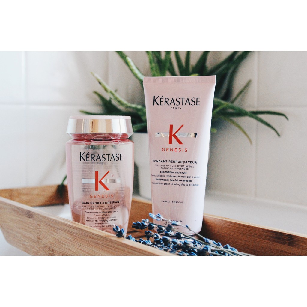 DẦU GỘI XẢ KERASTASE GENESIS NUTRI GIẢM GÃY RỤNG & ĐỨT GÃY CHO TÓC KHÔ  250ML - MỸ PHẨM TÓC CHÍNH HÃNG GIÁ TỐT NHẤT THỊ TRƯỜNG