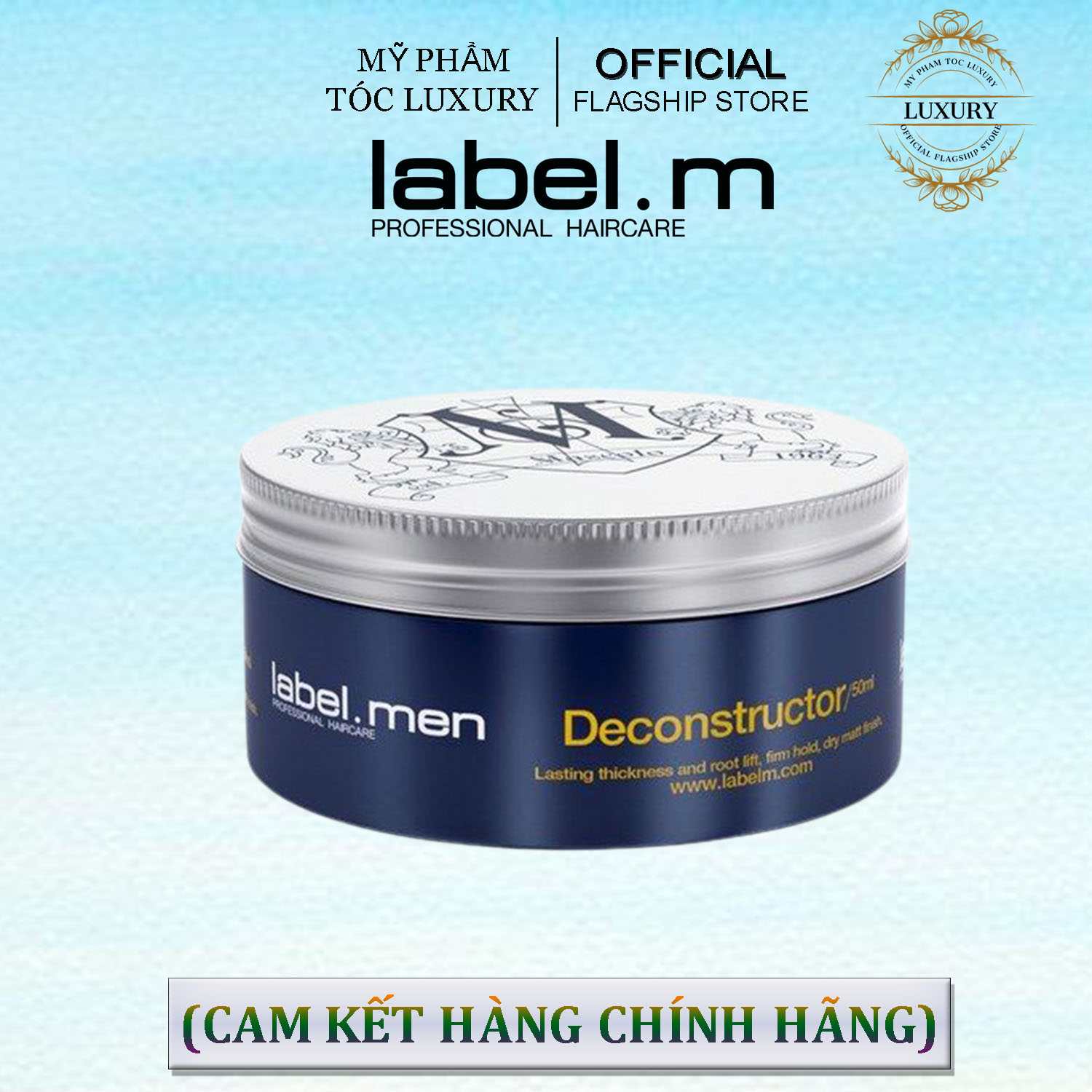 SÁP TẠO KIỂU TÓC LABEL.MEN DECONTRUCTOR 50G