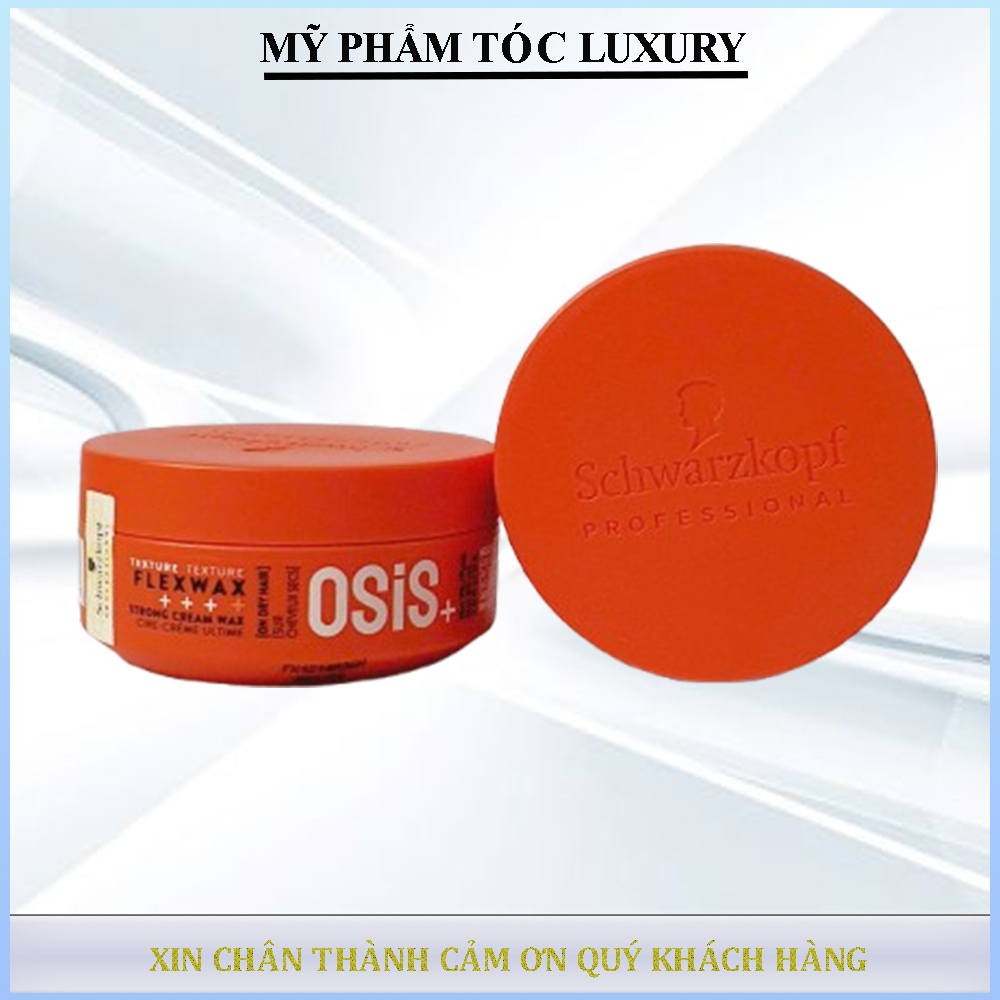 KEM TẠO NẾP SIÊU CỨNG SỐ 4 OSIS FLEXWAX SCHWARZKOPF 85ML