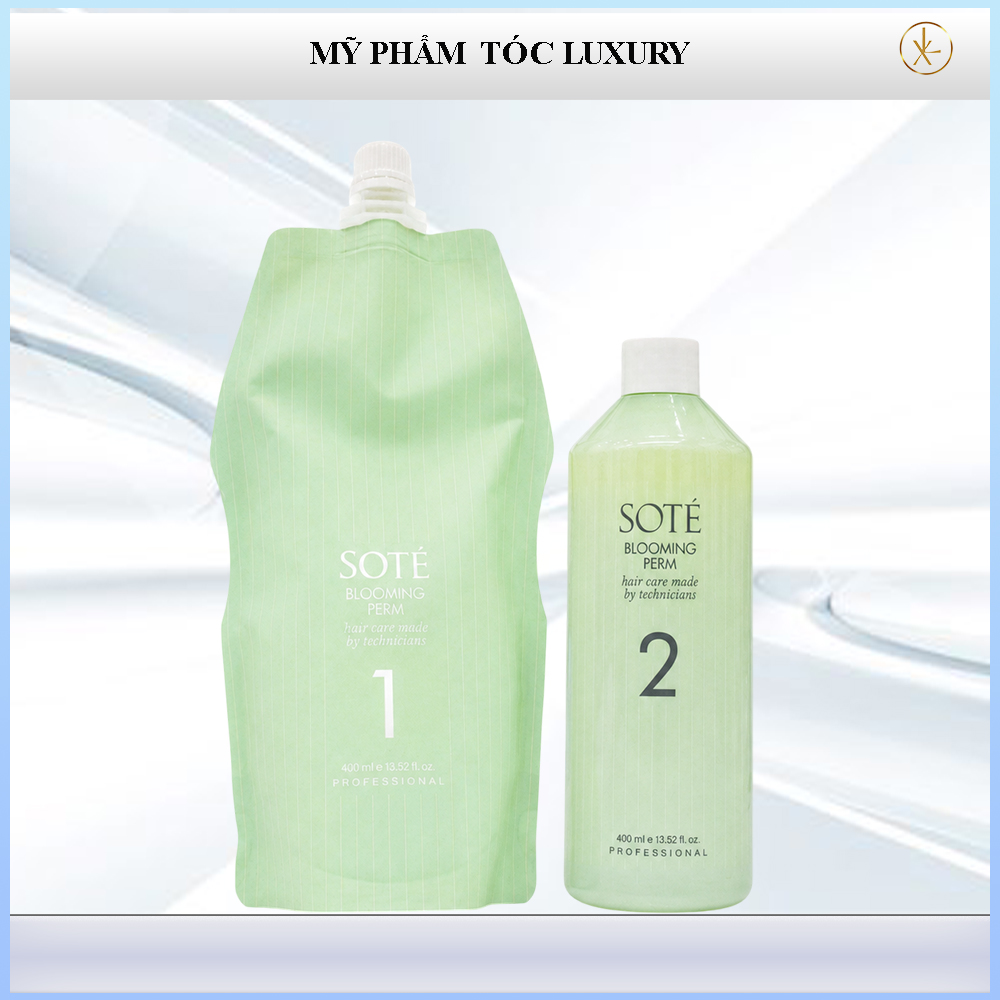 Combo Uốn lạnh Sote Blooming Perm 1+2 ( 400ml )