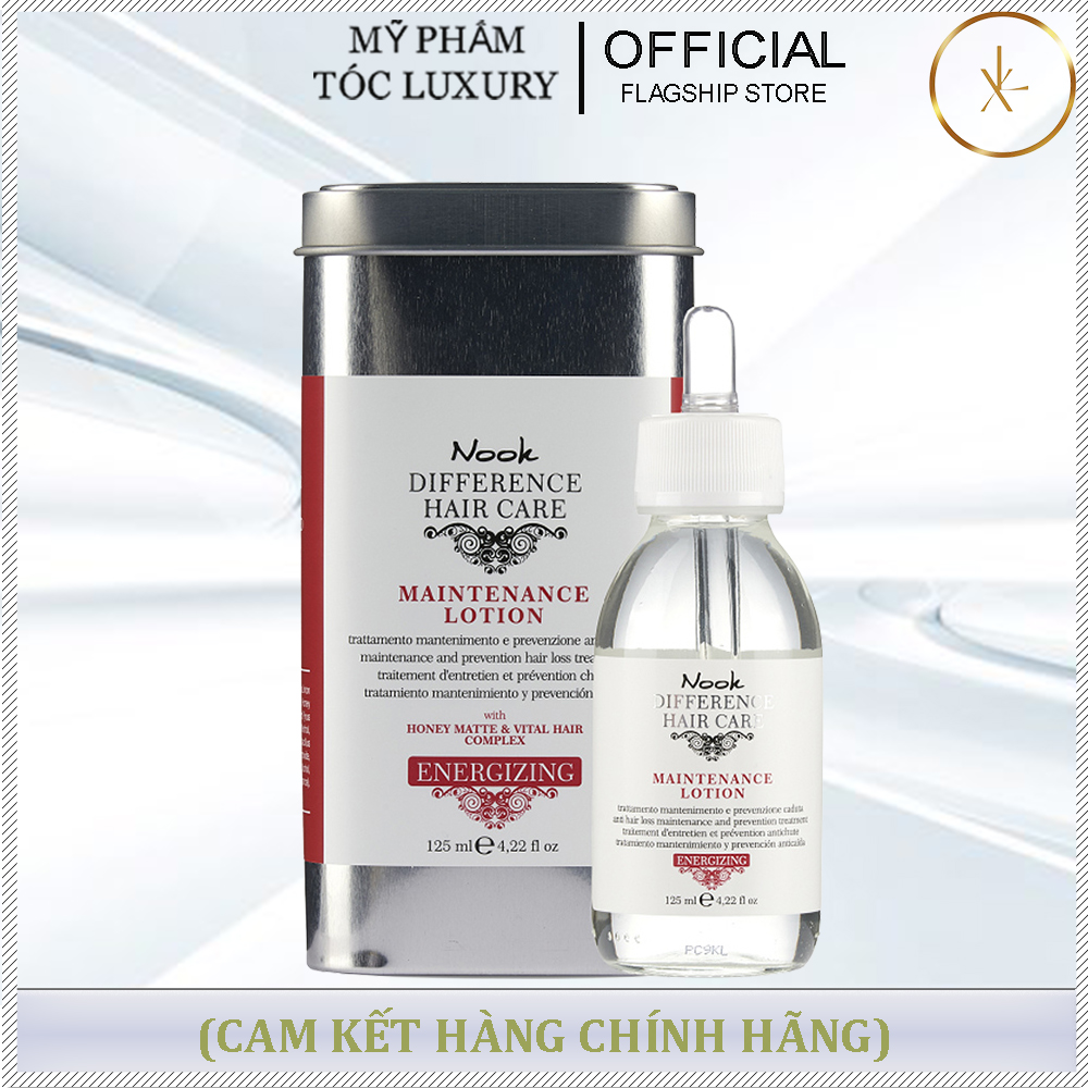 TINH CHẤT CHỐNG RỤNG VÀ KÍCH THÍCH MỌC TÓC NOOK ENERGIZING MAINTENANCE LOTION 125ML