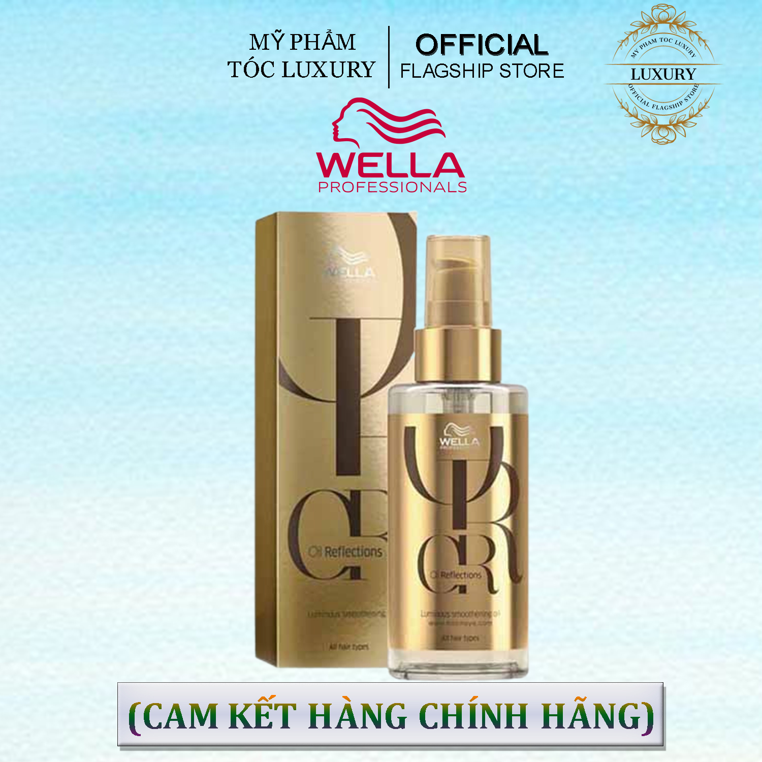 TINH DẦU WELLA DƯỠNG BÓNG DÀNH CHO MỌI LOẠI TÓC OIL REFLECTIONS 100ML