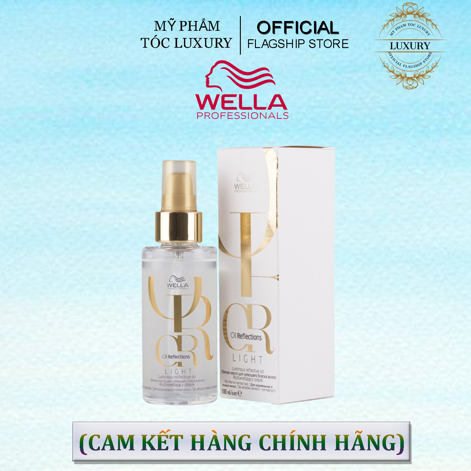 TINH DẦU WELLA TĂNG CƯỜNG ĐỘ BÓNG CHO TÓC THƯỜNG & MẢNH OIL REFLECTIONS 100ML