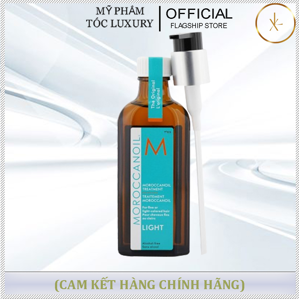 TINH DẦU DƯỠNG TÓC SÁNG MẦU MOROCCANOIL LIGHT  100ML