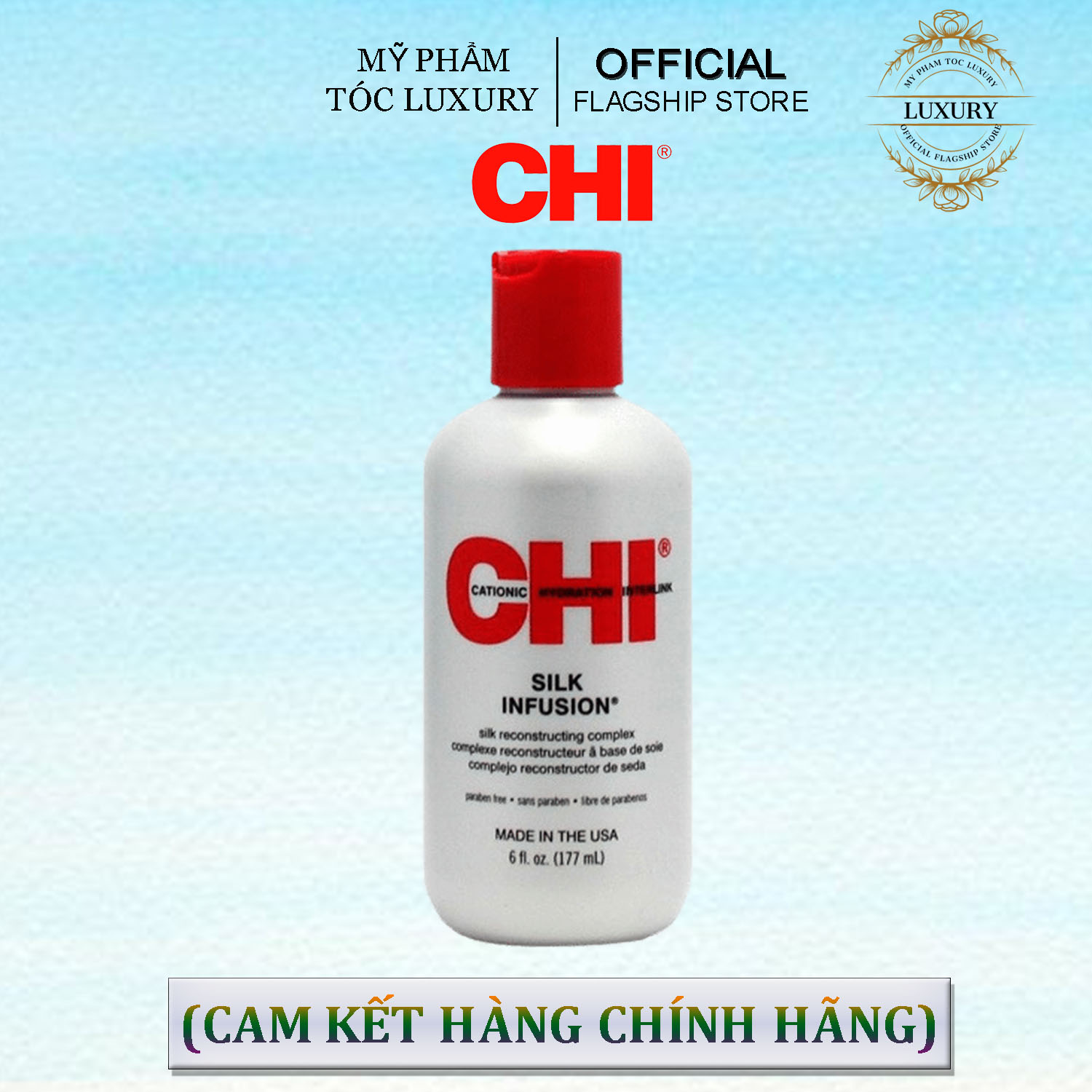 TINH DẦU DƯỠNG TÓC MỀM MƯỢT CHI INFUSION OIL177ML