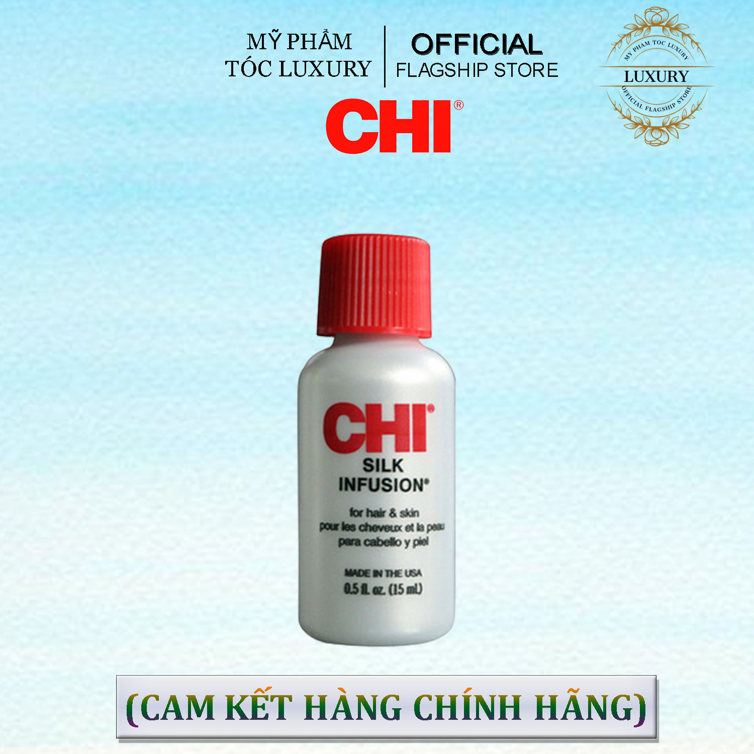 TINH DẦU DƯỠNG TÓC MỀM MƯỢT CHI INFUSION OIL 15ML