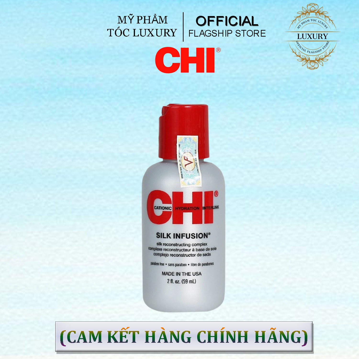 TINH DẦU DƯỠNG TÓC MỀM MƯỢT CHI INFUSION OIL 59ML