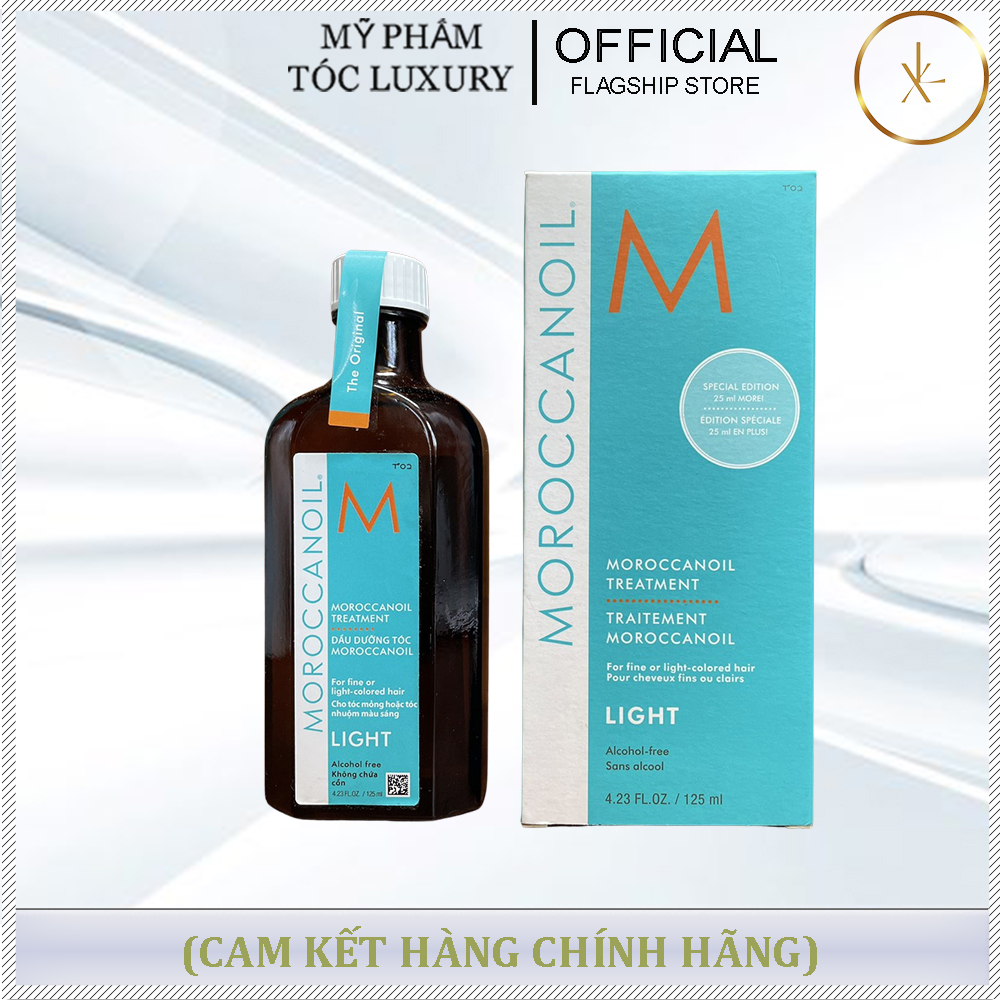 TINH DẦU DƯỠNG TÓC SÁNG MẦU MOROCCANOIL TREATMENT LIGHT 100ML-200ml-25ml