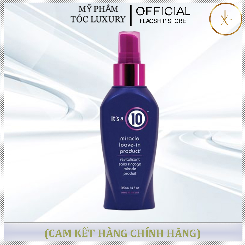 XỊT DƯỠNG TÓC IT'S A 10 MIRACLE LEAVE IN CONDITIONER SPRAY 120ML