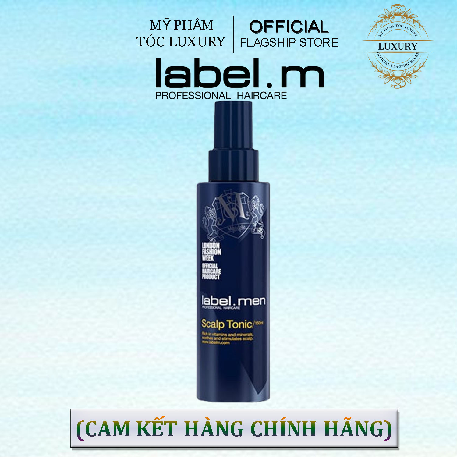 XỊT DƯỠNG TRỊ GÀU DA ĐẦU LABEL.MEN SCALP TONIC 150ML