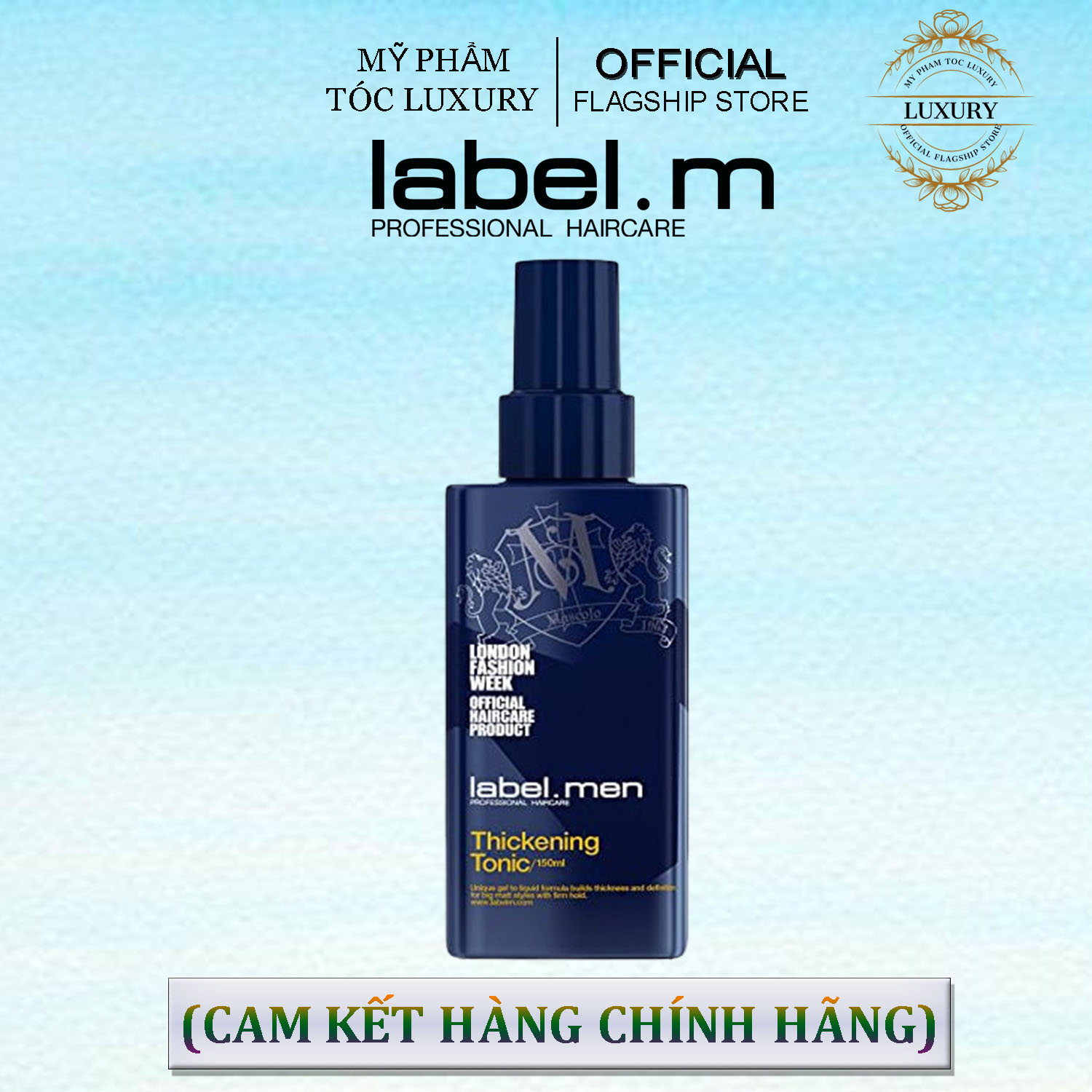 XỊT GIỮ NẾP TĂNG PHỒNG LABEL.MEN THICKENING TONIC 150ML