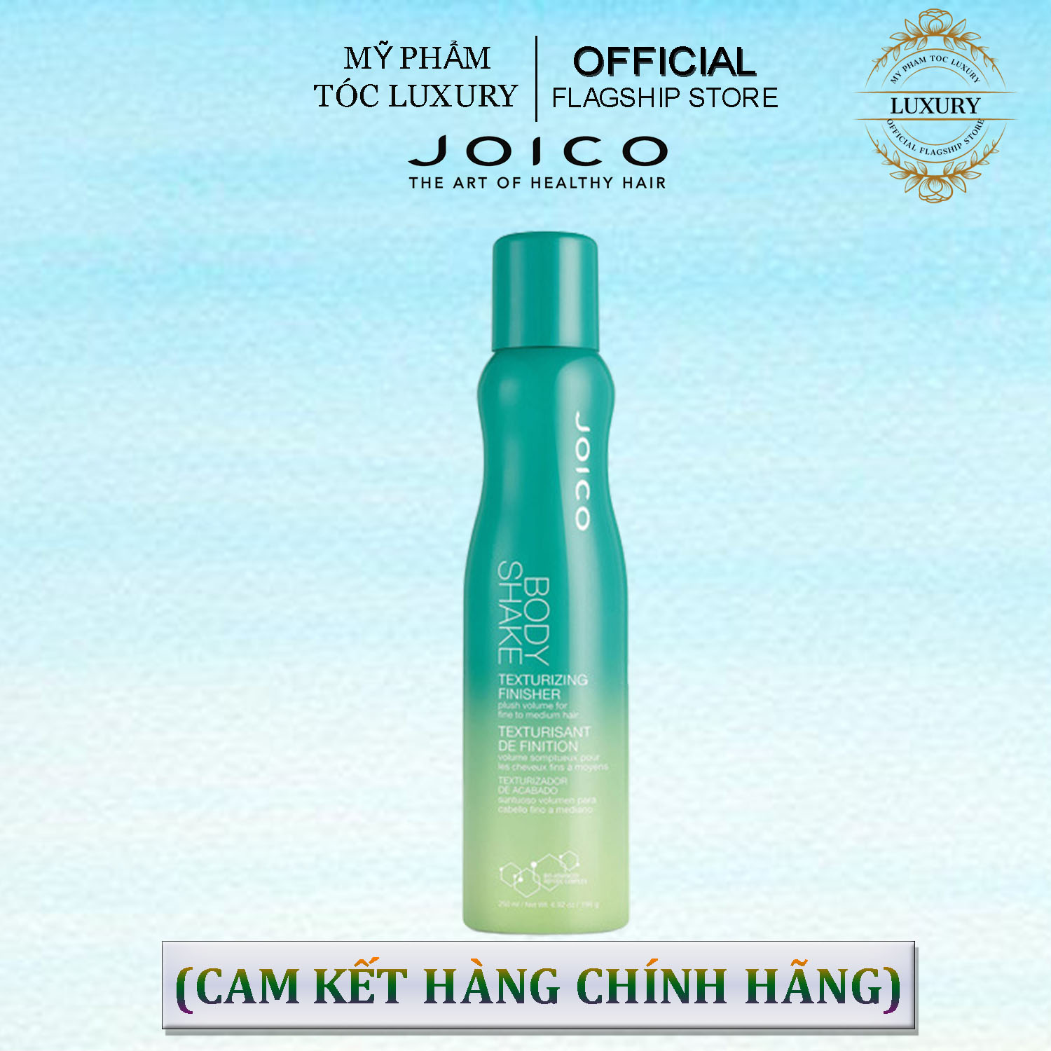 XỊT TĂNG PHỒNG & GIỮ NẾP TÓC JOICO BODY SHAKE TEXTURIZING 250ML