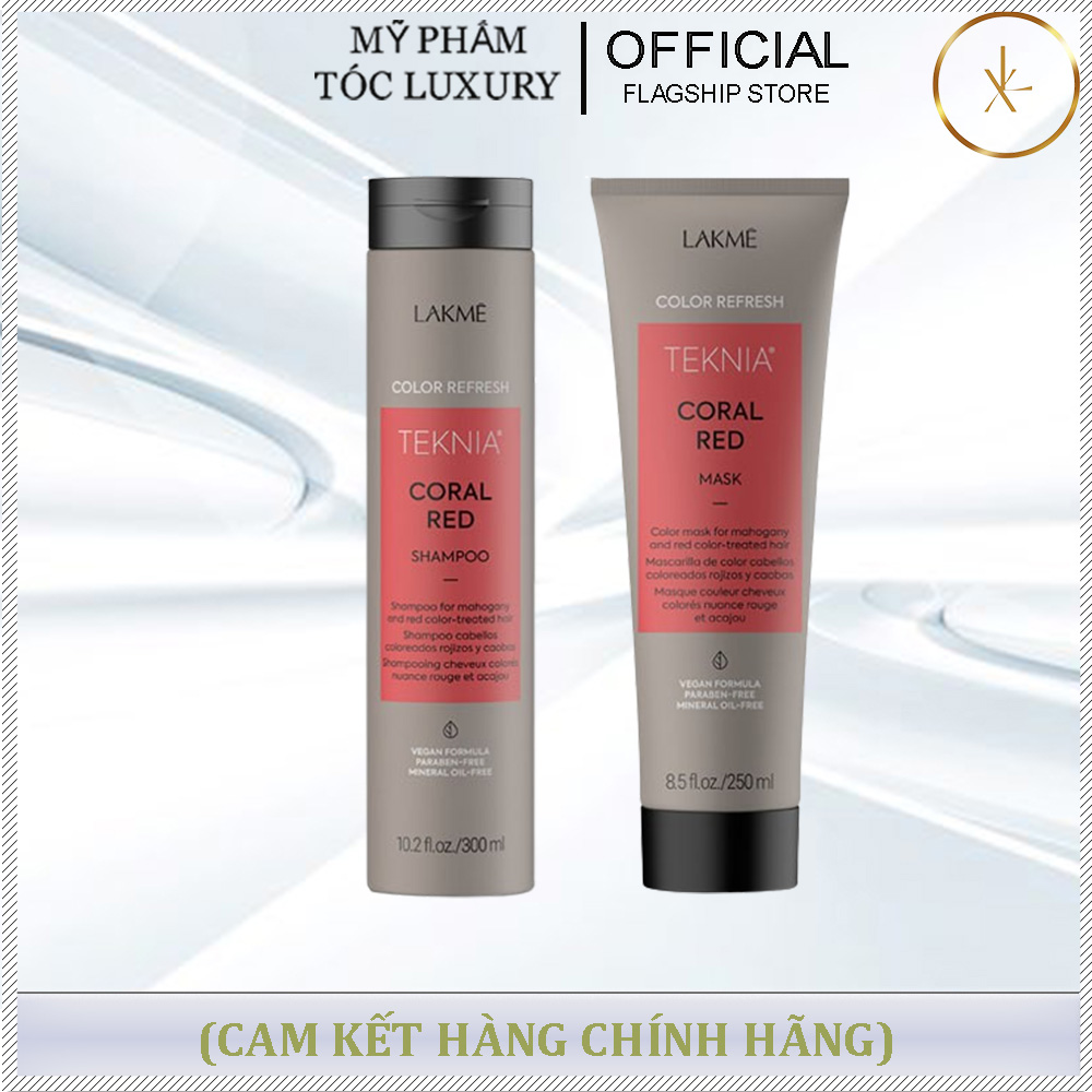 DẦU GỘI HẤP CHO TÓC NHUỘM MÀU ĐỎ LAKME ULTRA RED 300ML/250ML