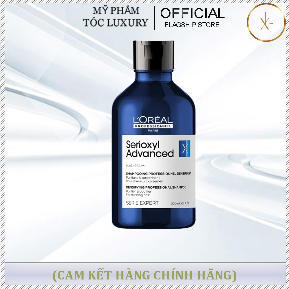 DẦU GỘI CHỐNG RỤNG KÍCH THÍCH MỌC TÓC LOREAL PROFESSIONEL SERIOXYL ADVANCED CENSITY 300ML