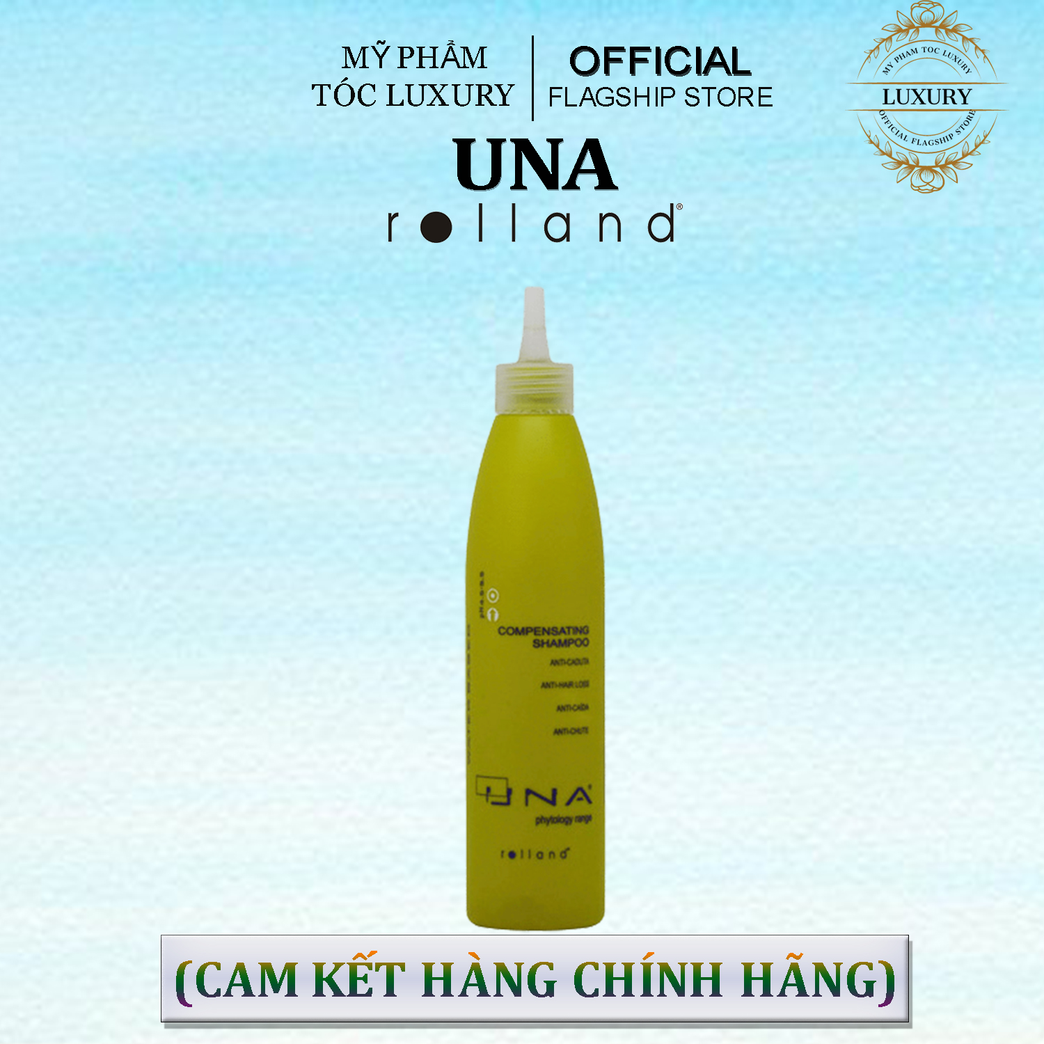 DẦU GỘI CHỐNG RỤNG TÓC ROLLAND UNA COMPENSATING 250ML