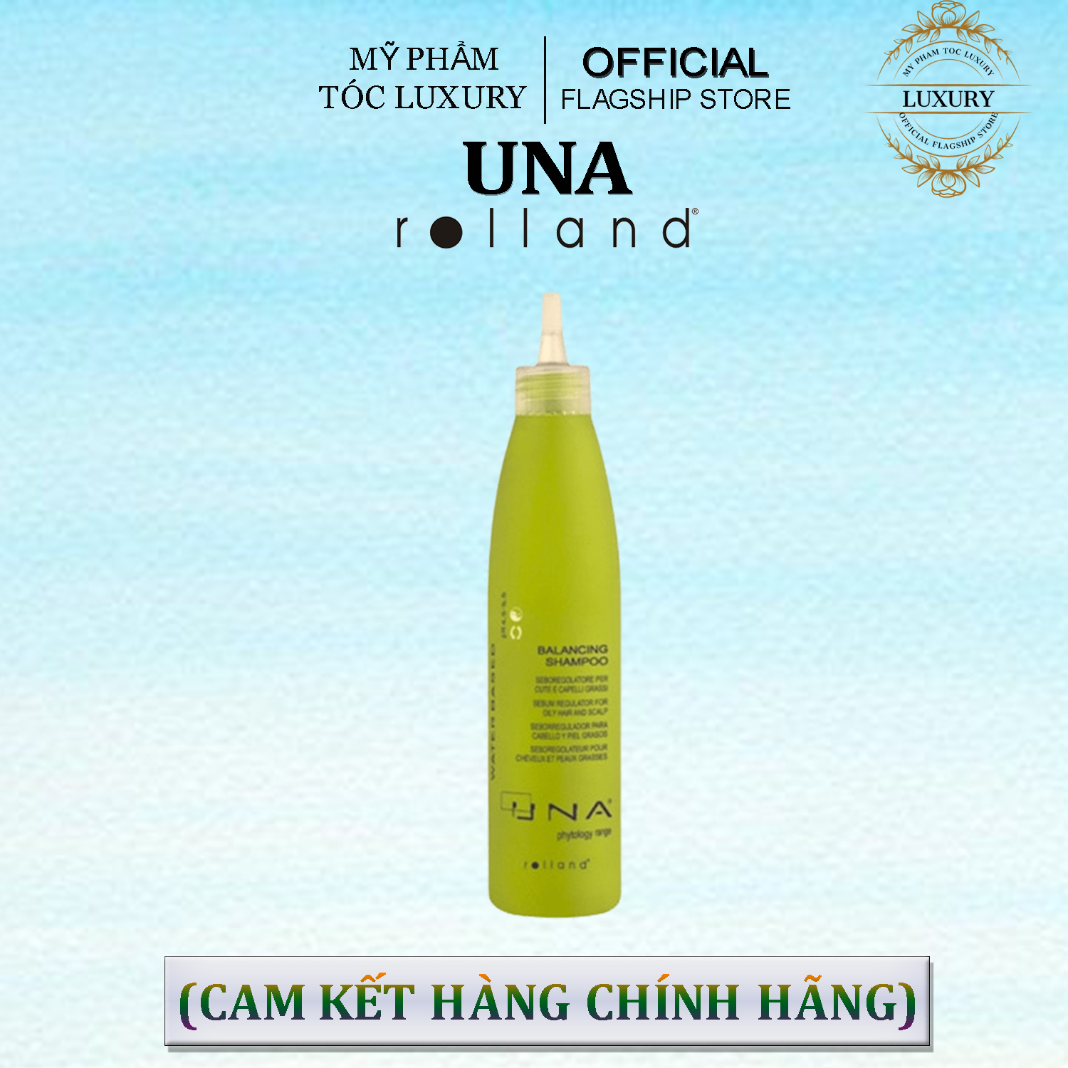 DẦU GỘI ROLLAND UNA BALANCING CHO TÓC DẦU CHÍNH HÃNG 250ML