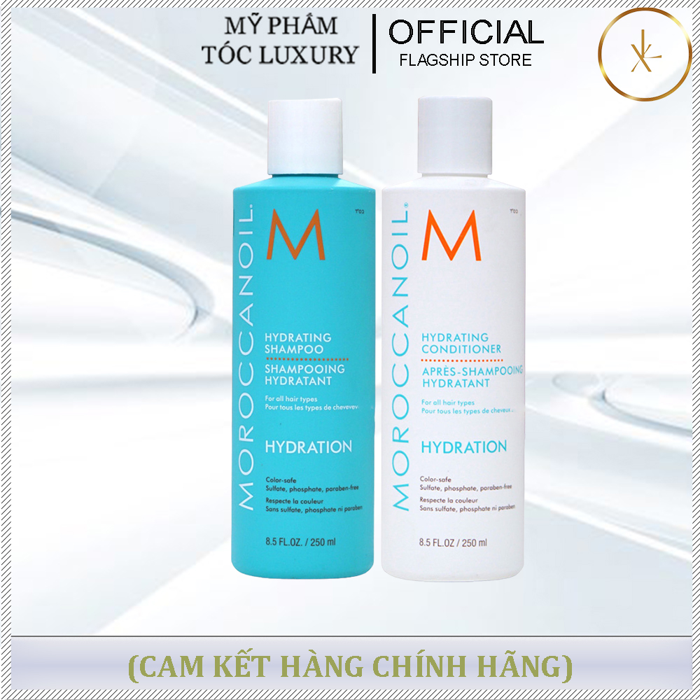 DẦU GỘI XẢ DƯỞNG ẨM MOROCCANOIL HYDRATION 250ML