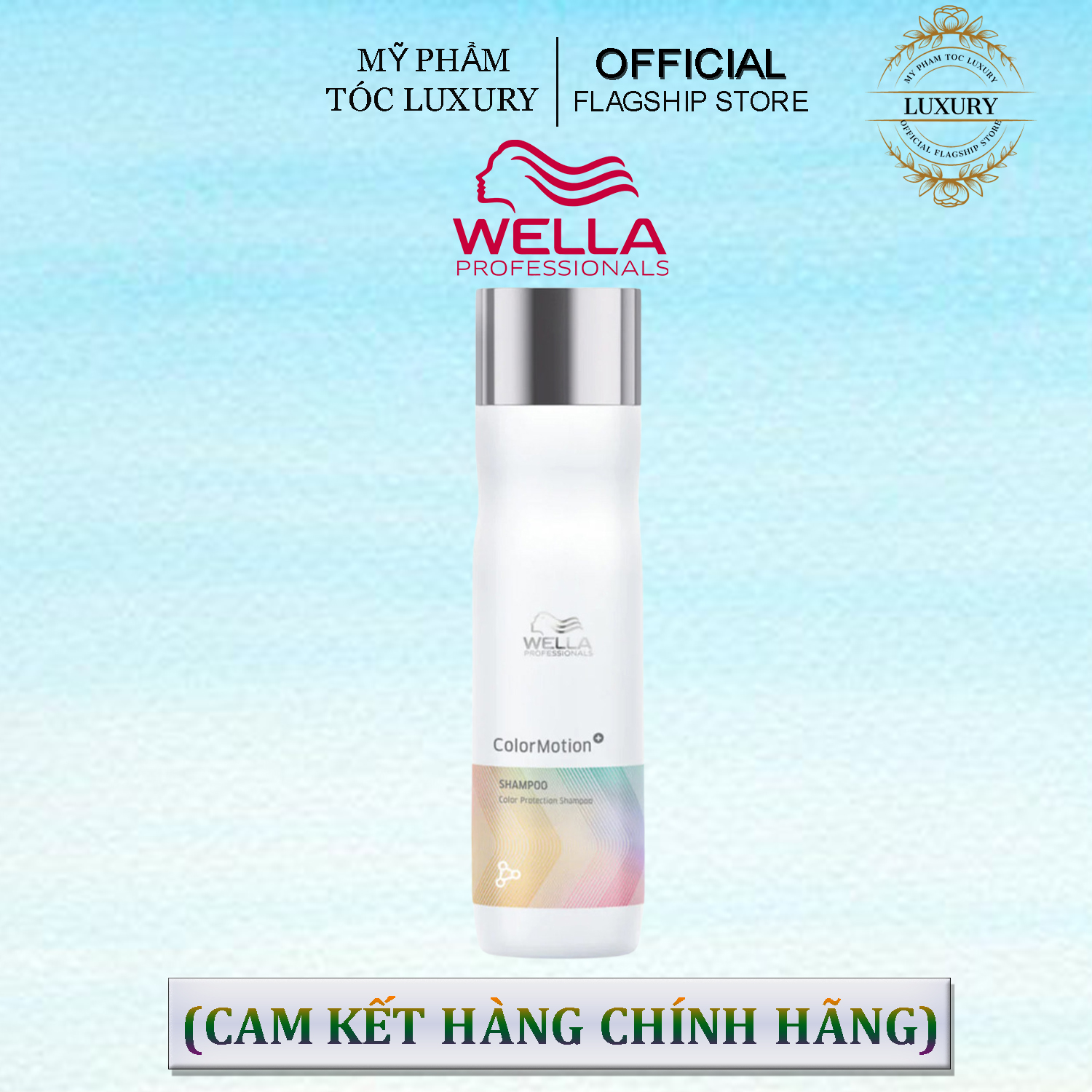 Dầu gội Wella Color Motion chăm sóc tóc nhuộm và phục hồi bề mặt tóc 200ml