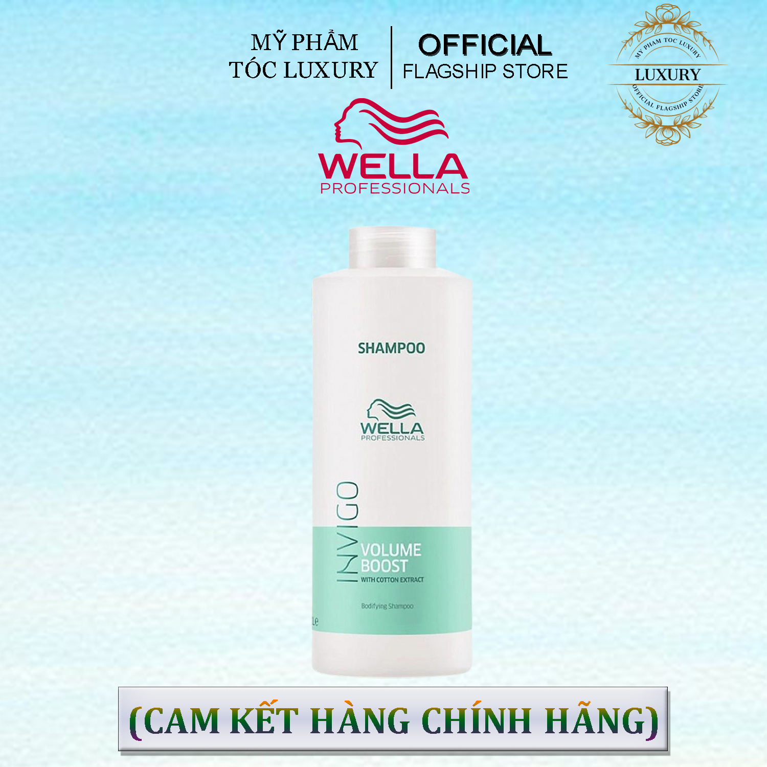 Dầu gội Wella tăng phồng và làm dày tóc volume boost 1000ml