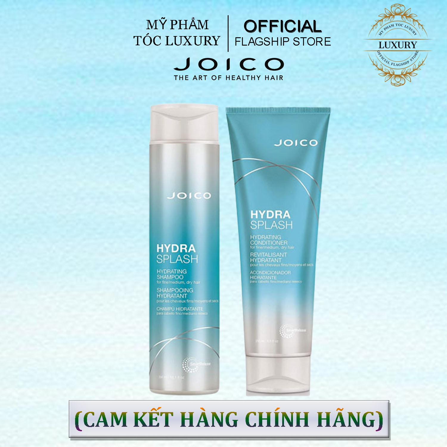 DẦU GỘI XÃ JOICO HYDRASPLASH CHO TÓC THƯỜNG VÀ MỎNG BỊ KHÔ 300ML