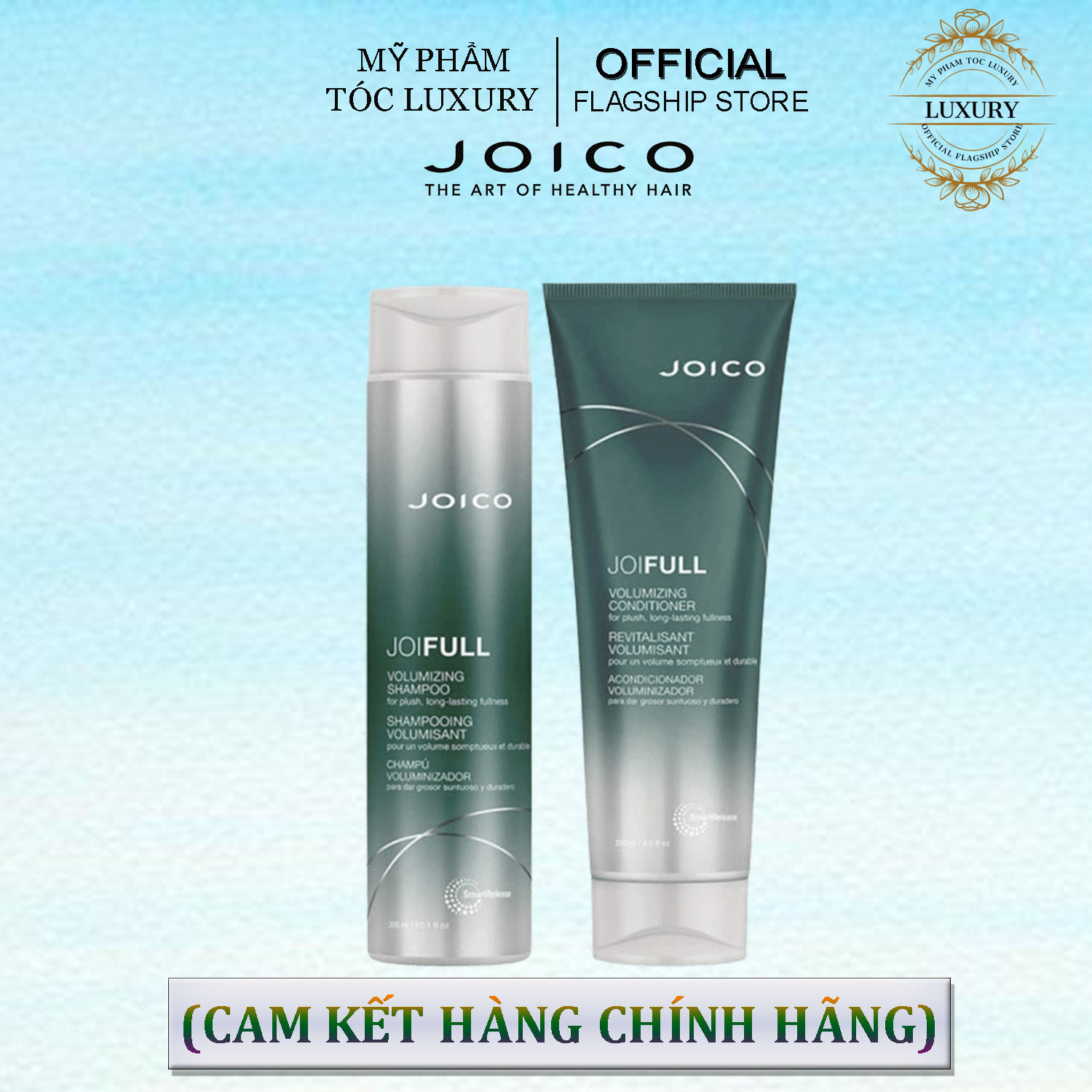 DẦU GỘI XẢ JOICO JOIFULL VOLUMIZING TĂNG PHỒNG CHO TÓC 300ML