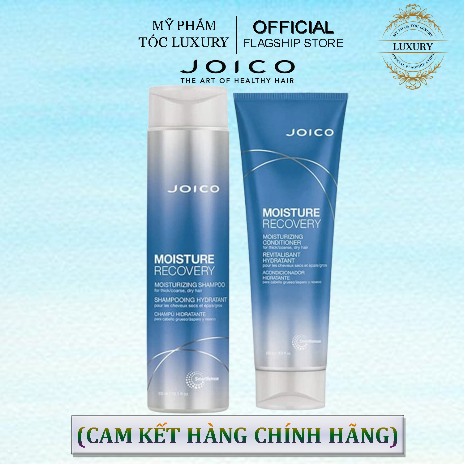 DẦU GỘI XÃ JOICO MOISTURE DƯỠNG ẨM & PHỤC HỒI TÓC 300ML