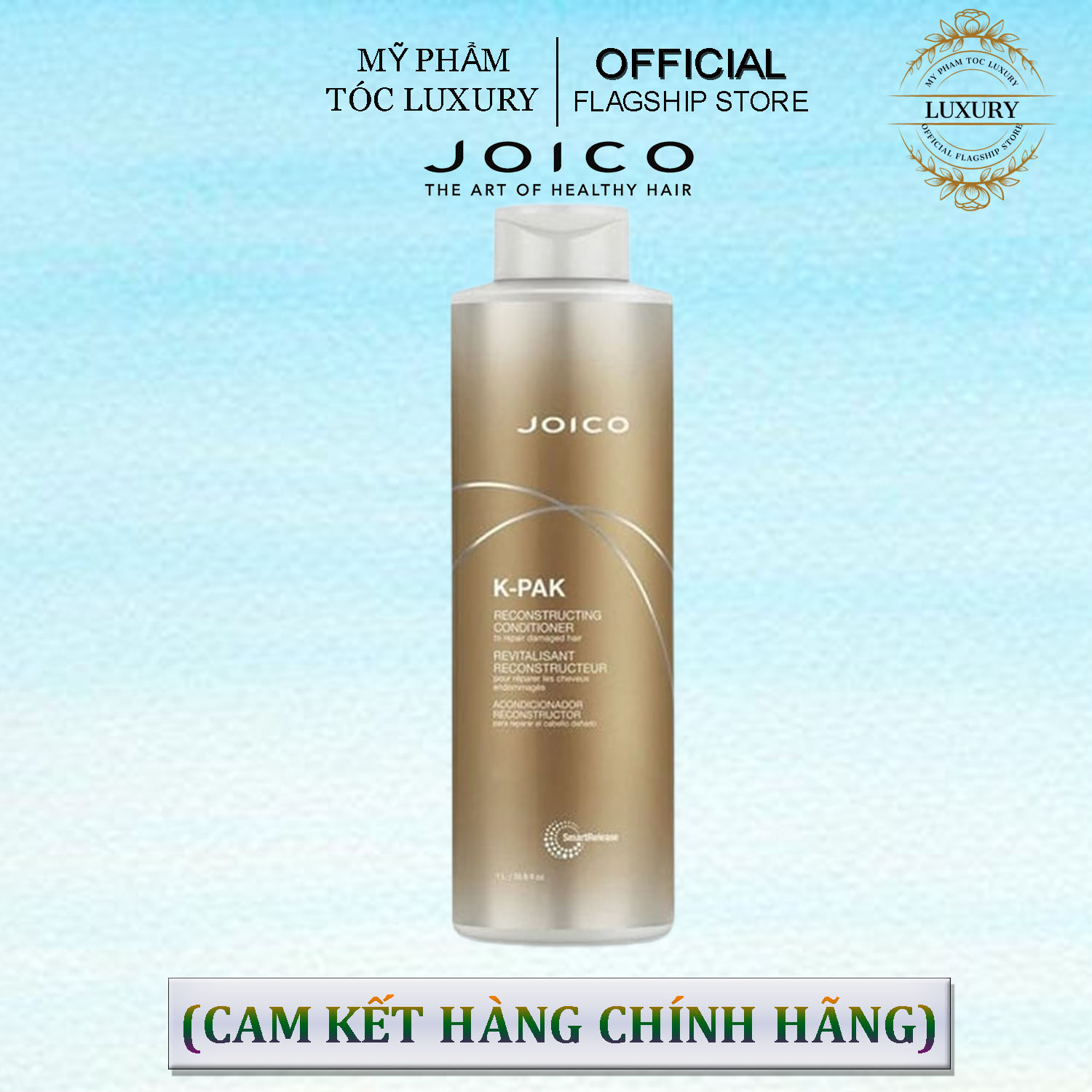 DẦU XẢ JOICO K-PAK RECONSTRUCTING PHỤC HỒI TÓC HƯ TỔN 1000ML