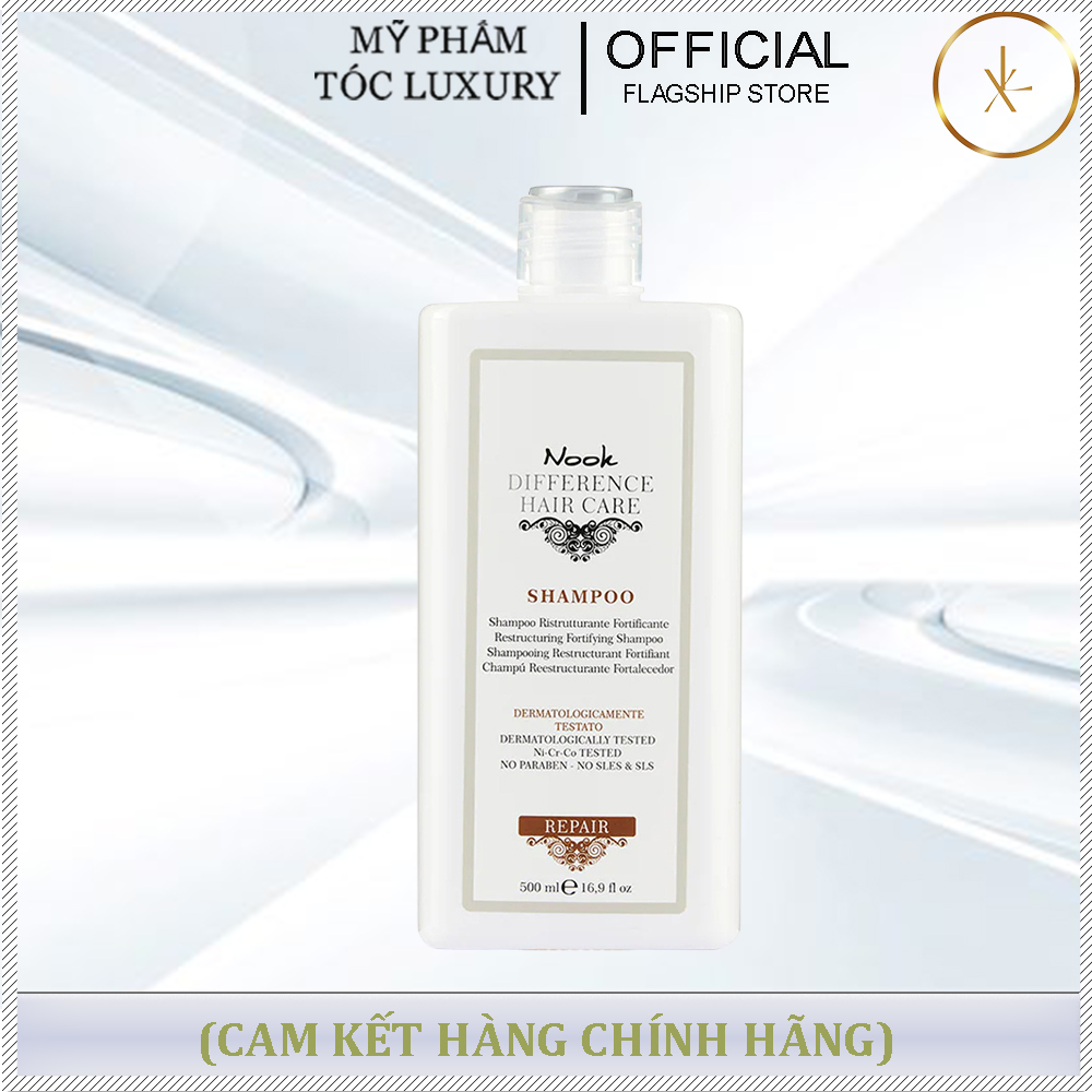 DẦU GỘI PHỤC HỒI TÓC HƯ TỔN VÀ DA ĐẦU YẾU NOOK REPAIR 1000ML