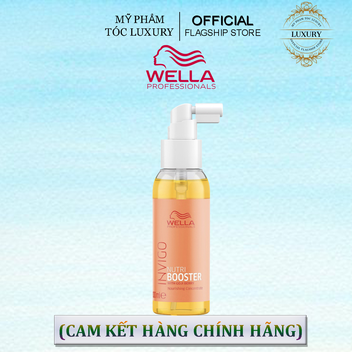 Dưỡng chất Wella Invigo phục hồi tóc khô xơ hư tổn nutri booster 100ml