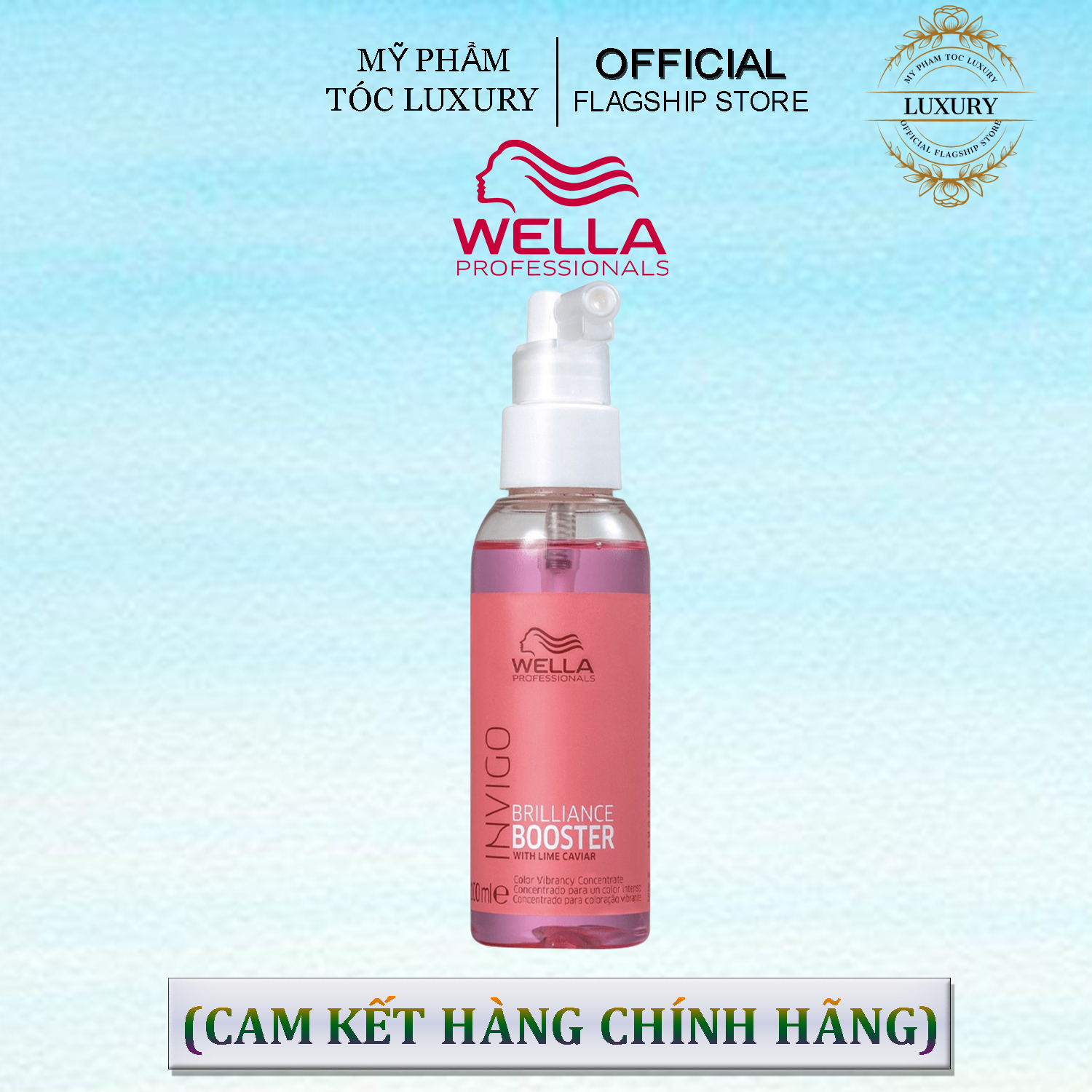 Dưỡng Chất Wella Brilliance Booster bảo vệ tóc nhuộm 100ml