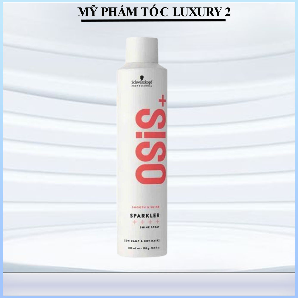 GÔM XỊT BÓNG GIỮ NẾP TÓC NHẸ OSIS+ SPARKLER 1 SCHWARZKOPF 300ML