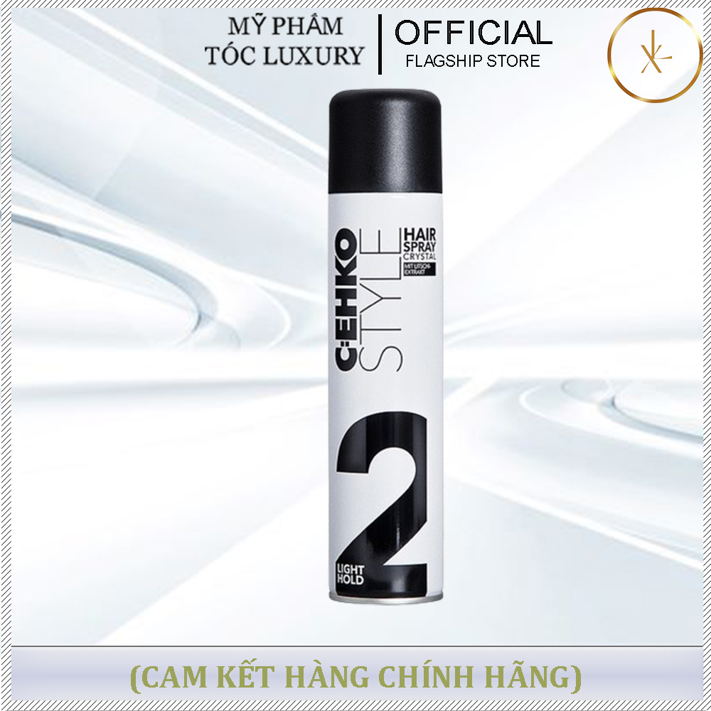 KEO XỊT MỀM ÁNH PHA LÊ CEHKO STYLE HAIR SPRAY CRYTAL 400ML