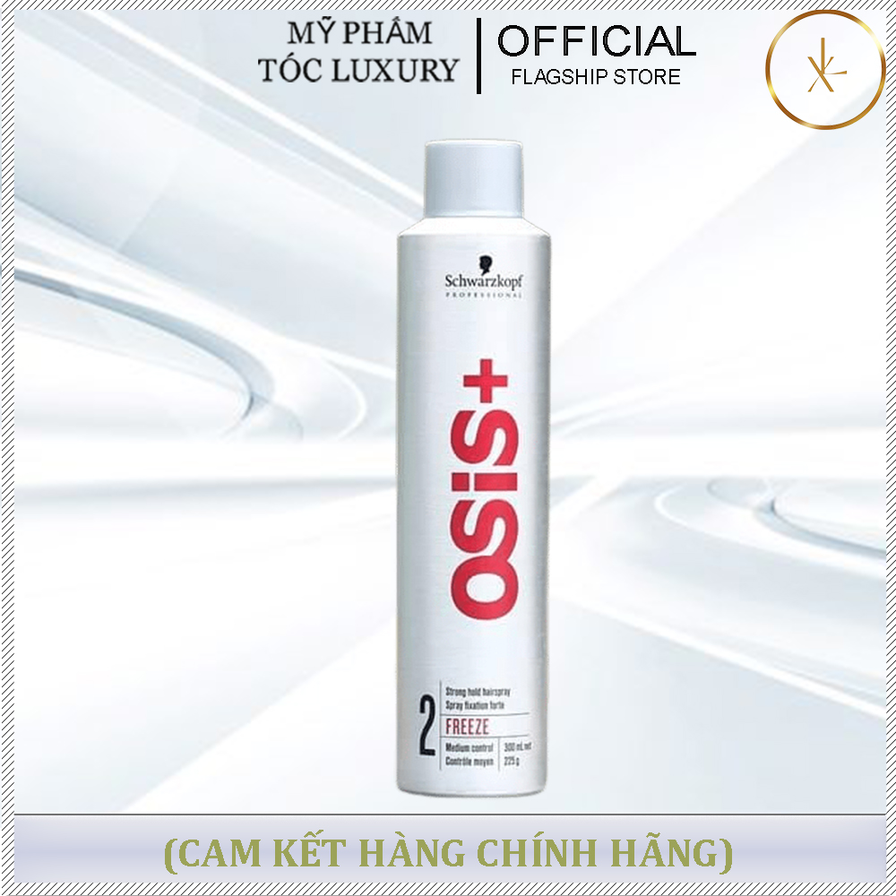 KEO XỊT GIỮ NẾP CỨNG VỪA OSIS FREEZE SCHWARZKOPF 300ML