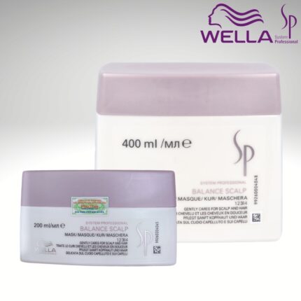 DẦU HẤP CHỐNG RỤNG TÓC CÂN BẰNG ĐỘ ẨM DA ĐẦU SP BALANCE SCALP WELLA 400ML-150ml