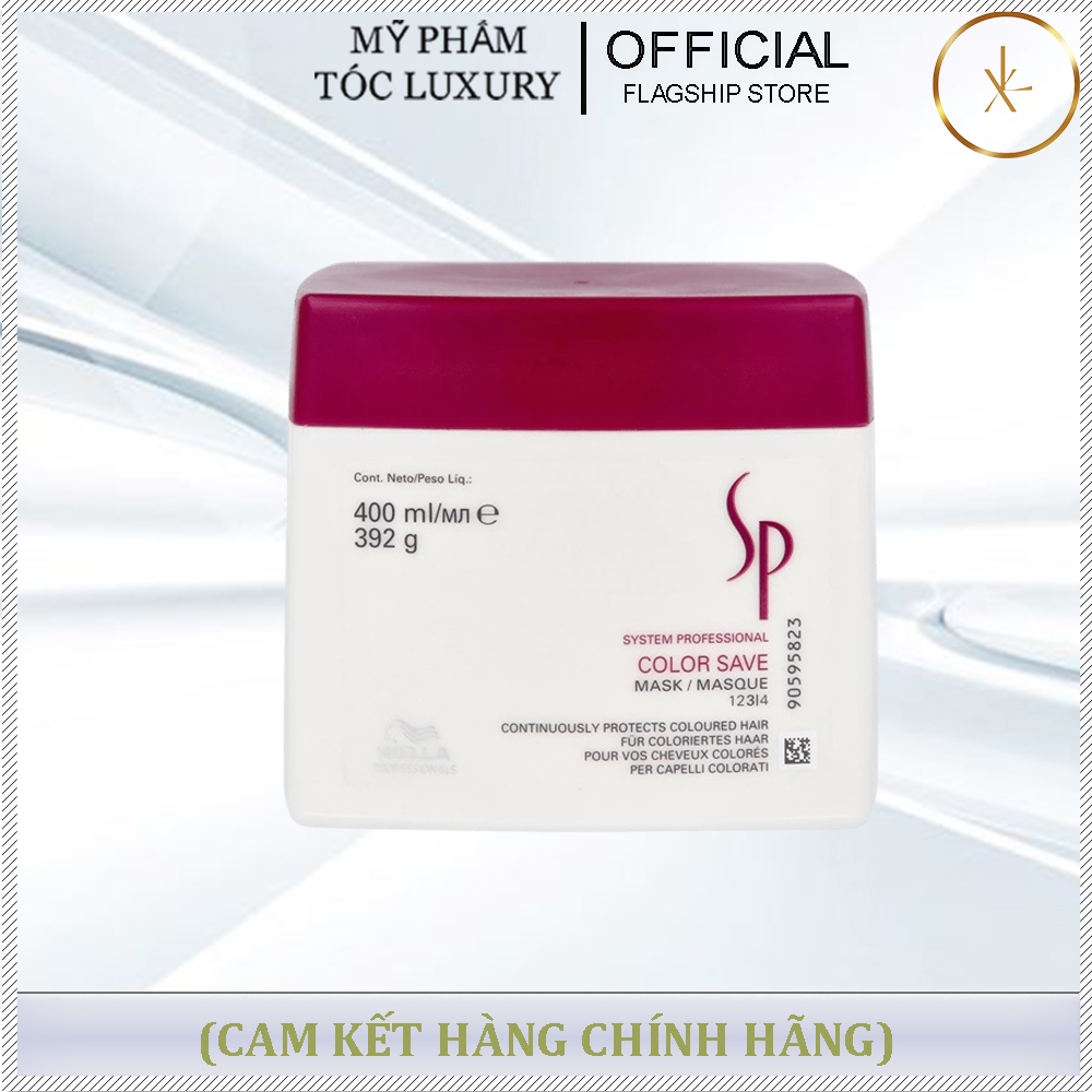 DẦU HẤP BỀN MẦU TÓC NHUỘM SP COLORE SAVE MASK WELLA  150ML-400ML