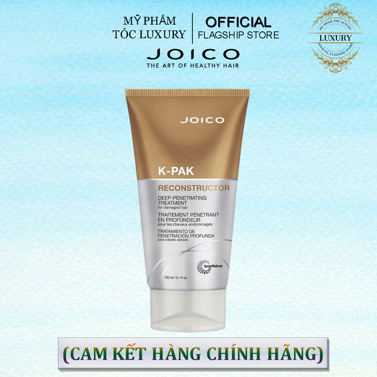 Hấp Dầu Joico K-Pak Phục Hồi Tóc Hư Tổn Reconstructor Deep Penetrating 150ml