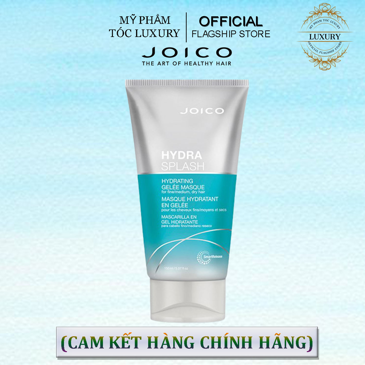 MẶT NẠ JOICO HYDRASPLASH CHO TÓC THƯỜNG VÀ MỎNG BỊ KHÔ 150ML