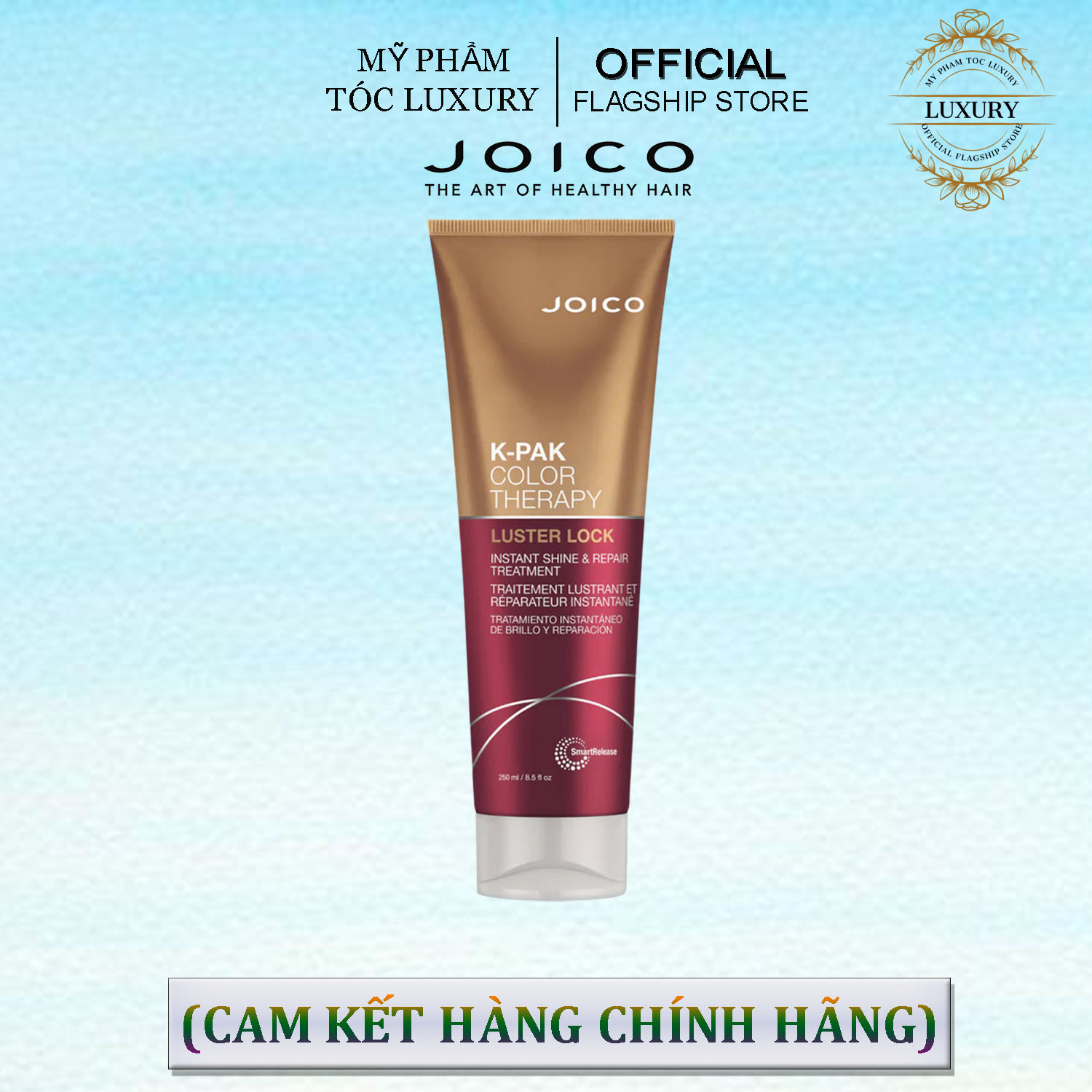 HẤP DẦU DƯỠNG MÀU TÓC NHUỘM JOICO K-PAK COLOR THERAPY LUSTER LOCK 250ML